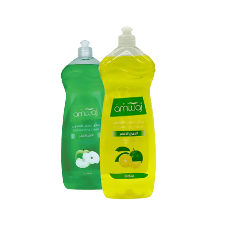 سائل غسيل صحون امواج 1 لتر منوع