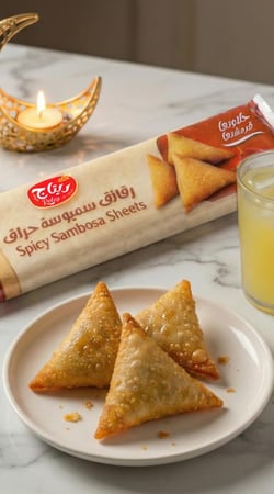 سمبوسة حراق - 900 جرام ( كرتون ) تعبئة 6 حبات