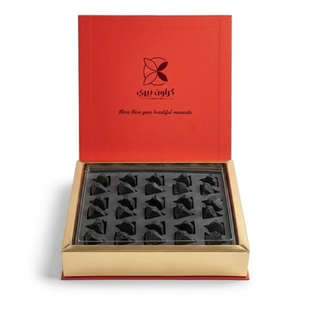 حلى الفحم بالحليب المحموس