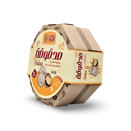 مدقوقة التمر بالطحينة بدون سكر