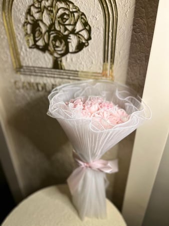 Baby pink bouquet باقة بيبي بينك