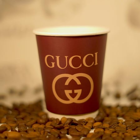 اكواب بشعار قوتشي Gucci حجم 8oz