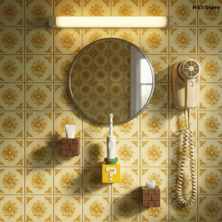 منظم بلاستيكي لاصقة ماريو