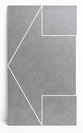 صاجات مجلفن 80×33سم _سماكة 1ملي