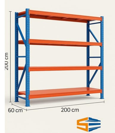 خانة صيني مقاس 2 متر في 2 متر عمق 60 سم لون ازرق و برتقالي