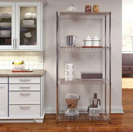 رفوف كروم مسطحة 200x45x150 سم