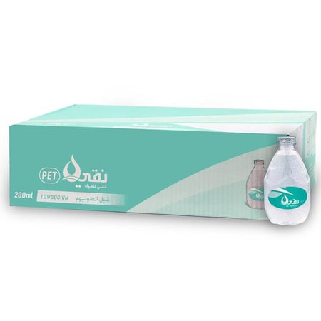 كرتون مياه نقي قطرة 200 مل - 40 عبوة