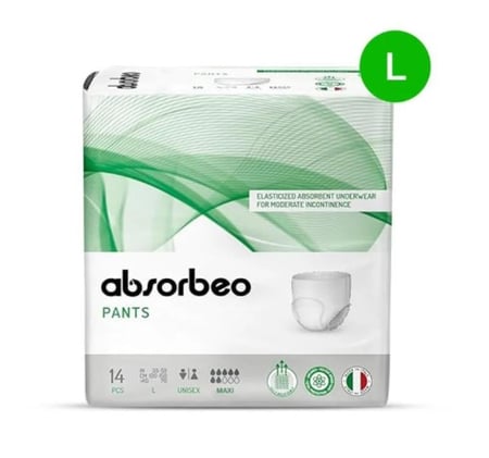 سروال أبسوربيو أكسترا للبالغين – مقاس L (14 قطعة )