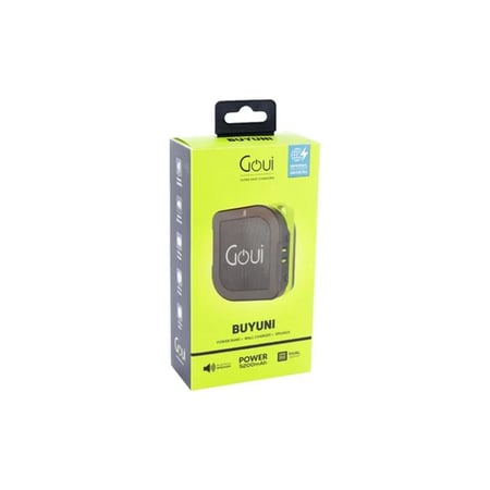قوي بويوني – حزمة صوتية تضم باور بنك 5200mAh + سماعة 5W + شاحن جداري