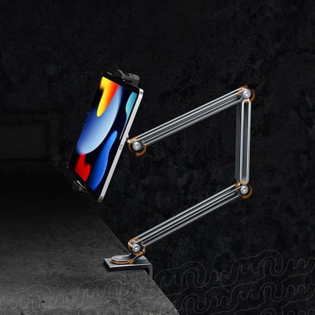 حامل آيباد بـ5 محاور متعدد الزوايا قابل للتعديل والطي - متجر سين SEEN