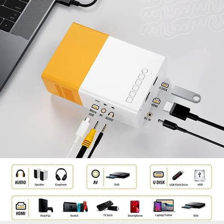 البروجكتور المنزلي الذكي المحمول - متجر سين SEEN Store