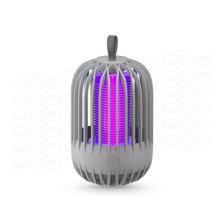 جهاز على شكل قفص الطيور الكهربائي الصاعق للبعوض