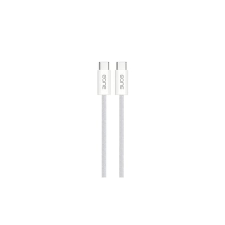 كيبل قماش شبيه ابل 60 W PD TYPE-C TO TYPE-C متجر سين
