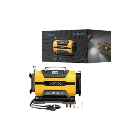 منفاخ هواء متعدد الاستخدامات مع شاشة عرض رقمية Air Boost - فيرتك