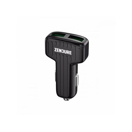 زندور شاحن جوال للسيارة منفذين USB كوالكوم