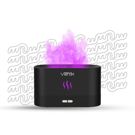 Vertek Aromatic Diffuser with Flame Lighting for a Unique Scent Experi