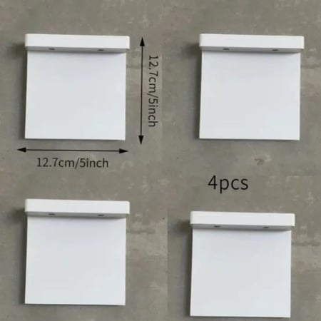 رف صغير بحجم 12 سم 4 قطع