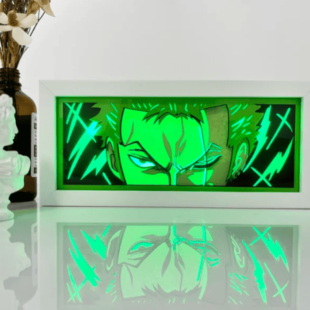 صندوق مضيئ لشخصية زورو من ون بيس