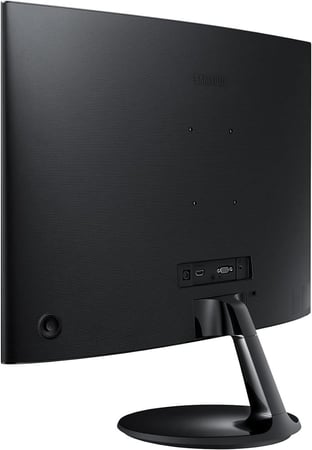 سامسونج شاشة LS24C360EAUXXU منحنية 24 انش فل اتش دي 1080 بكسل - 1920x1080، HDMI، VGA، أسود