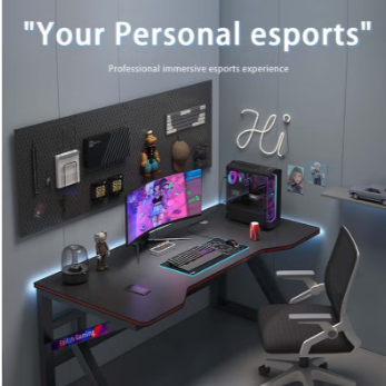 طاولة حرف K لون اسود مقاس 120 سم