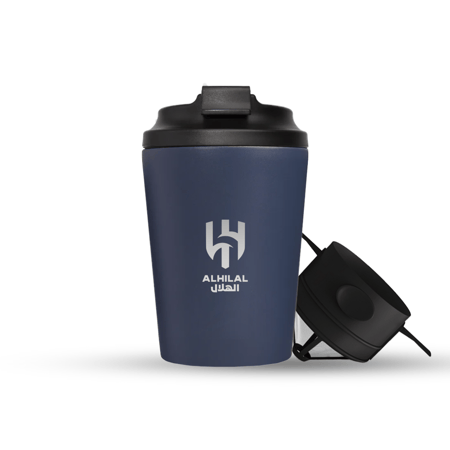 كوب نادي الهلال بي الاسم. والشعار