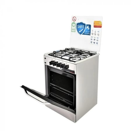 فرن فريش 4 عيون غاز امان كامل FCS5555