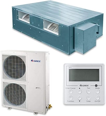 مكيف جري كونسيلد / دكت سبليت 4 طن حار بارد انفيرتر