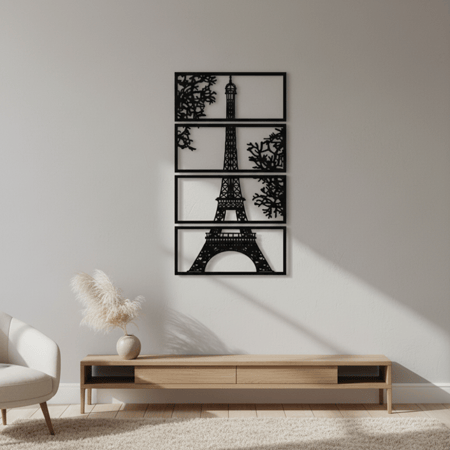 منظر مكون من 4 اجزاء ( برج إيڤل)