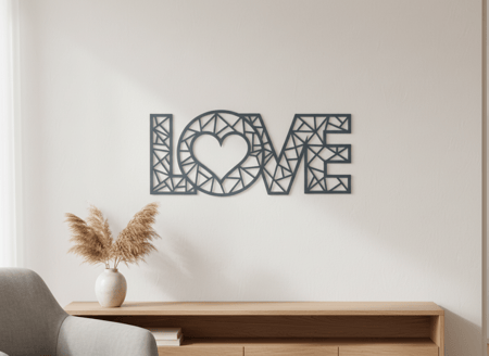 منظر جداري Love