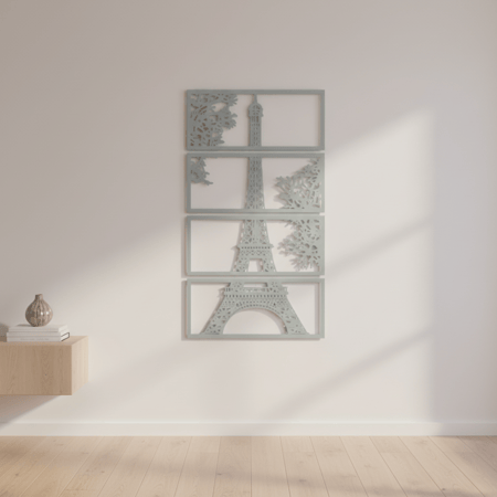 منظر مكون من 4 اجزاء ( برج إيڤل)