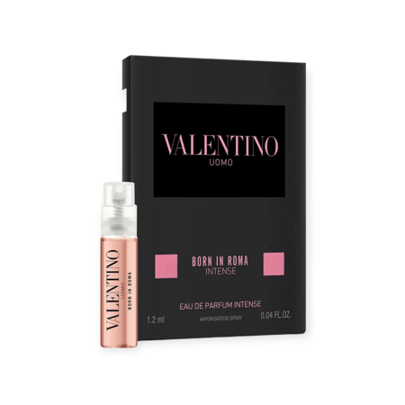 عينة فالنتينو اومو بورن ان روما الرجالي او دو بارفيوم انتنس 1.2مل