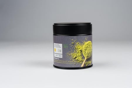 شاي الماتشا العضوي بالدرجة الاحتفالية الفاخرة - علبة 30 جرام