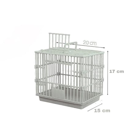 قفص نقل طيور صغير بلاستيك