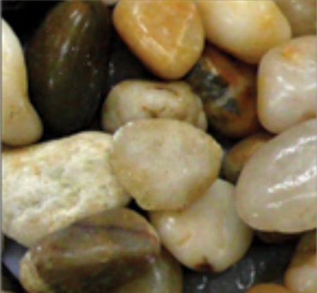 حجر لحوض الأسماك