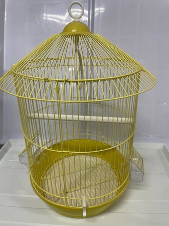 قفص مدور اصفر