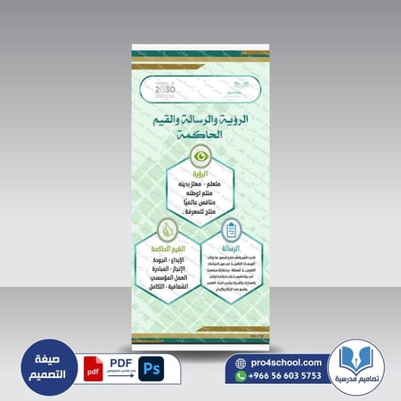 ‎الرؤية والرسالة والقيم  88.