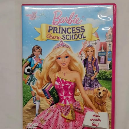 dvd barbie princes school