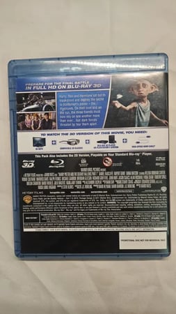 Harry Potter and the Deathly Hallows — 3D Blu-ray (Promo Disc)
