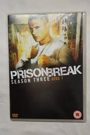 dvd prison break season three disc 1