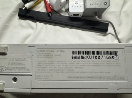 Nintendo Wii أمريكي RVL-101