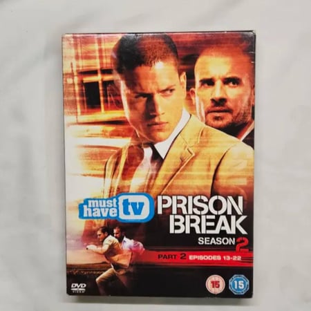 prisonbreak season 2 ep 13- 22 مسلسل برزن بريك dvd