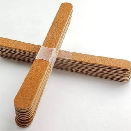 مبرد اظافر خشب صغير 12 حبه