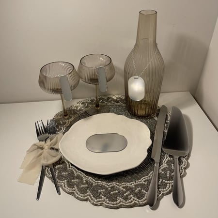 طقم كيك كراميل