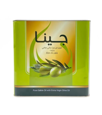 زيت زيتون بكر ممتاز جينا 10 لتر - نقي وعالي الجودة من تركيا