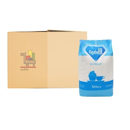 كرتون سكر ناعم فاخر الأسرة - 5 كيلو × 4 عبوات