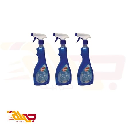 عرض 3 عبوات منظف وملمع زجاج من سنكس 3 * 650 ج