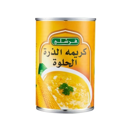 ذرة كريمية حلوة فرشلي المعلبة