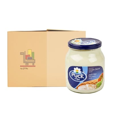 كرتون شيبه الجبنه قابله للدهن من بوك 900جرام 6 حبات