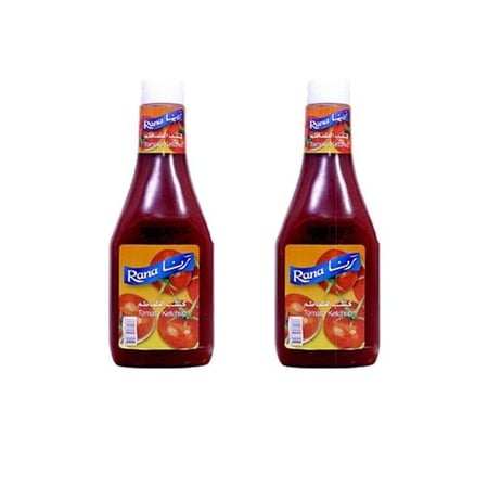 عرض 2 حبة كاتـشب بلاستك من رنا 565 جرام