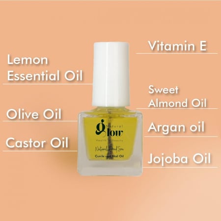 زيت الأظافر الغني بالفيتامينات والزيوت الطبيعية ترطيب تقوية وحماية